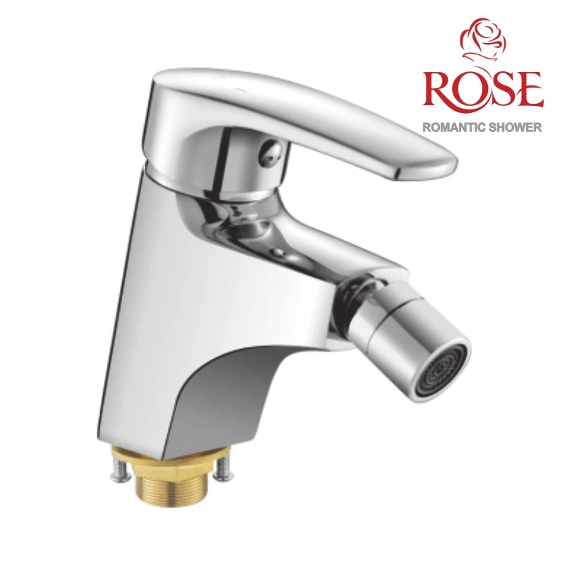 Дешево ROSE Смеситель для биде,кран для биде,латунный водопроводный кран для биде,гигиенический кран,кран на бортик биде, S5007