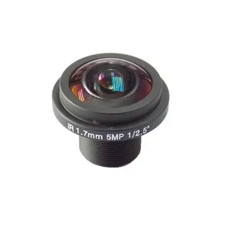 

5Megapixel 1.7mm Fisheye Lens For HD IP Camera M12 wide angle cctv lens