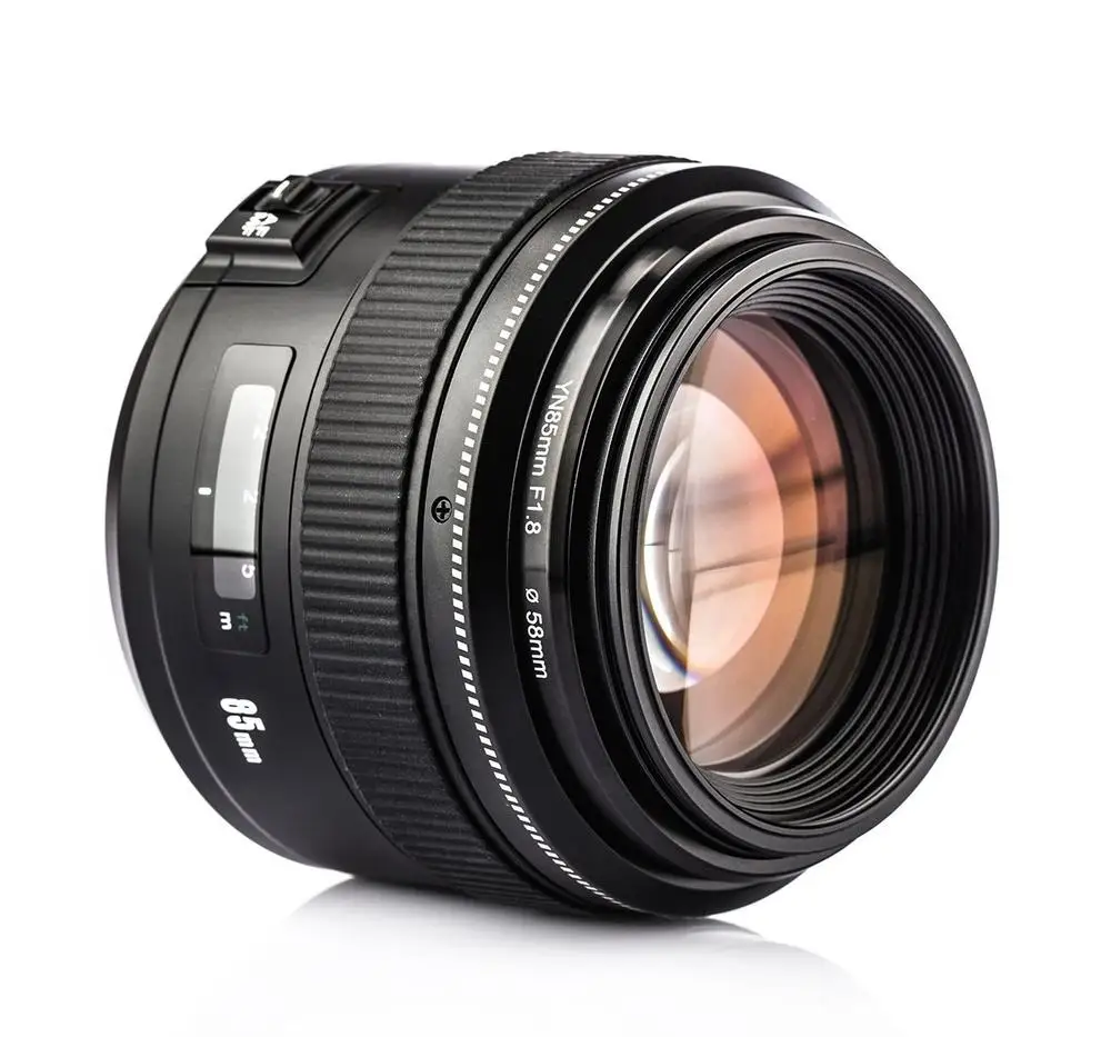 Объектив YONGNUO YN 85 мм F1.8 AF / MF стандартный и средний телеобъектив с постоянным