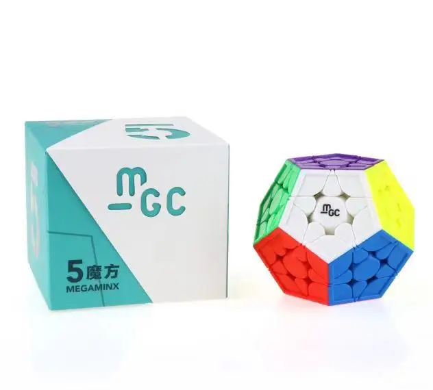 Магнитный магический скоростной кубик YJ MGC Megaminx кубики YongJun без наклеек