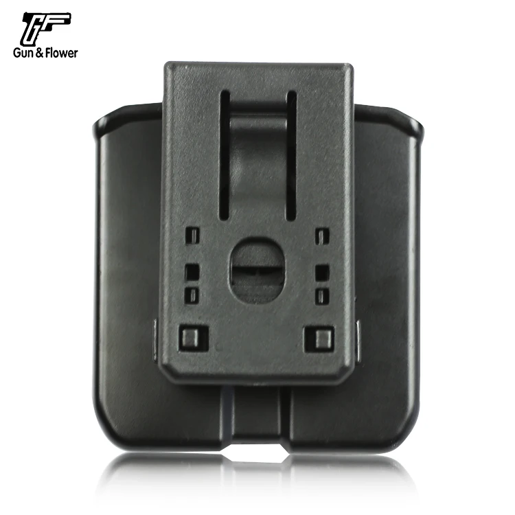 Gunflower Polymer Double Magazine Pouch with Belt Clip for 9mm Double Stack Stainless Magazines