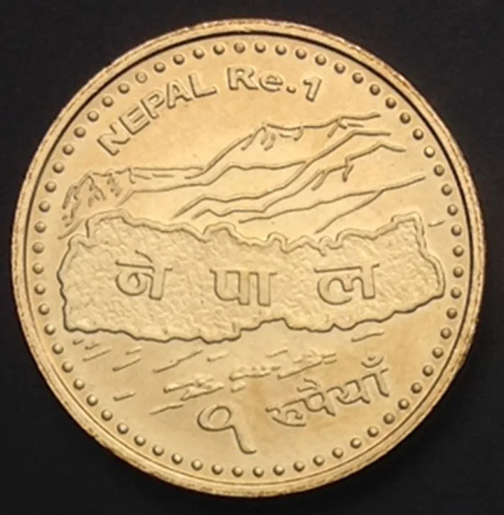 

19mm Nepal ,100% Real Genuine Comemorative Coin,Original Collection