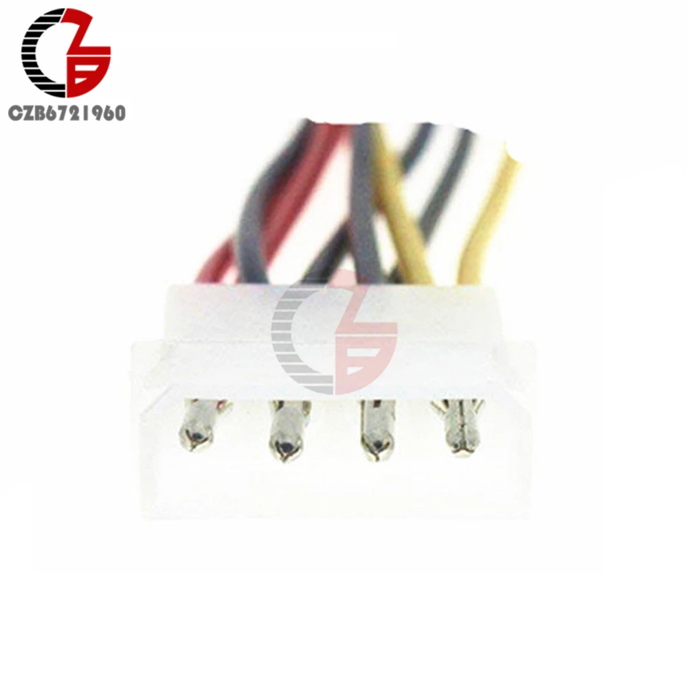 5 шт. 4 Pin IDE Molex к 2 серия ATA SATA адаптер питания кабель провод разъем|power cable|ide power cableide