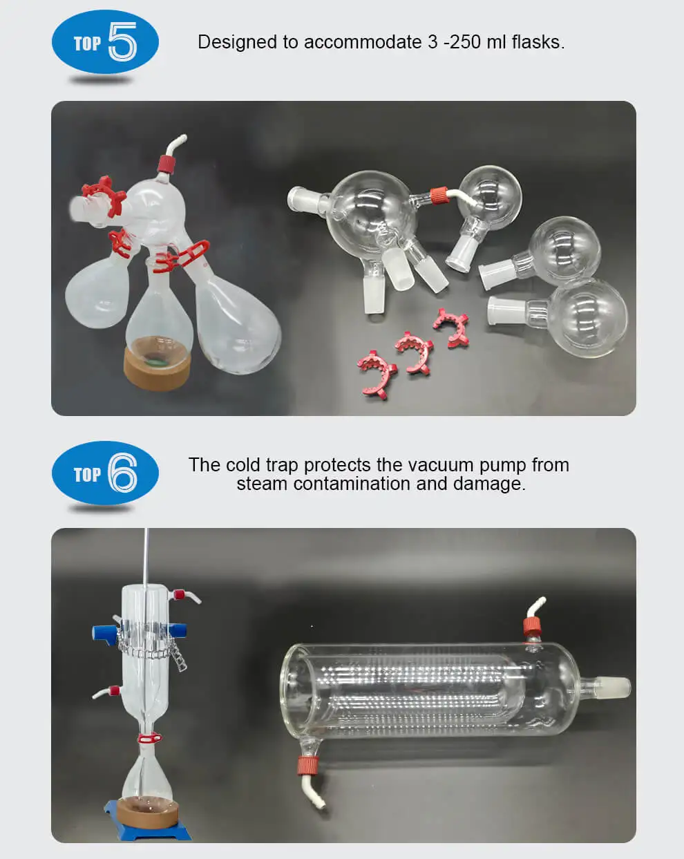 short path distillation procedure