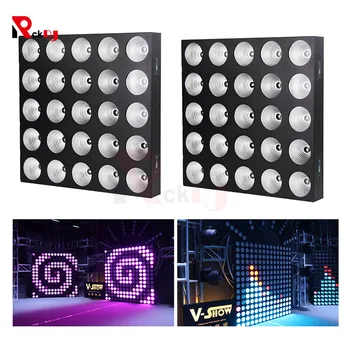 

2pcs 25 dot RGBW LED Beam Matrix Individual Contorl DMX Stage Light for DJ Disco and Bar