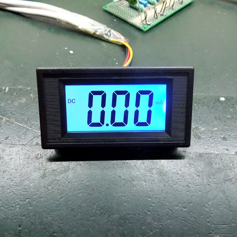 YB5135D LCD DC Current Meter Three and A Half LCD Liquid Crystal DC Digital Ammeter Digital Current Meter Head ICL 7106