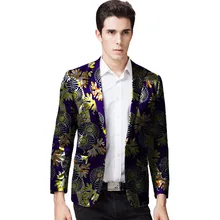 Африканский Стиль принт мужской костюм куртки Африканский Для мужчин Костюмы праздничный блейзеры для вечерние Африканский Однобортный костюм Человека настроить