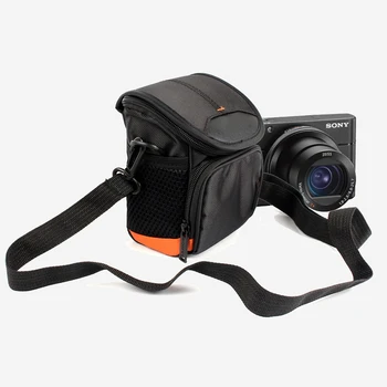 

Digital Camera Cover Case Bag for Sony A6500 A6300 A6000 A5100 A5000 NEX-5T 5C 5R 3N F3 5N HX90 HX80 HX60 HX50 WX500 With Strap