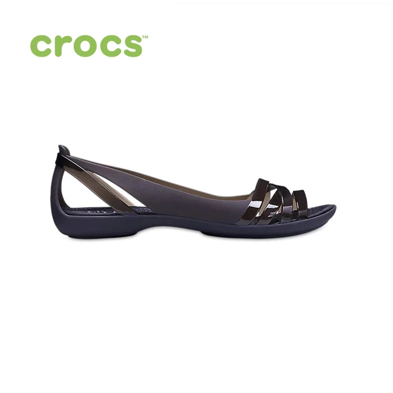 crocs women's isabella huarache 2 flat w sandal