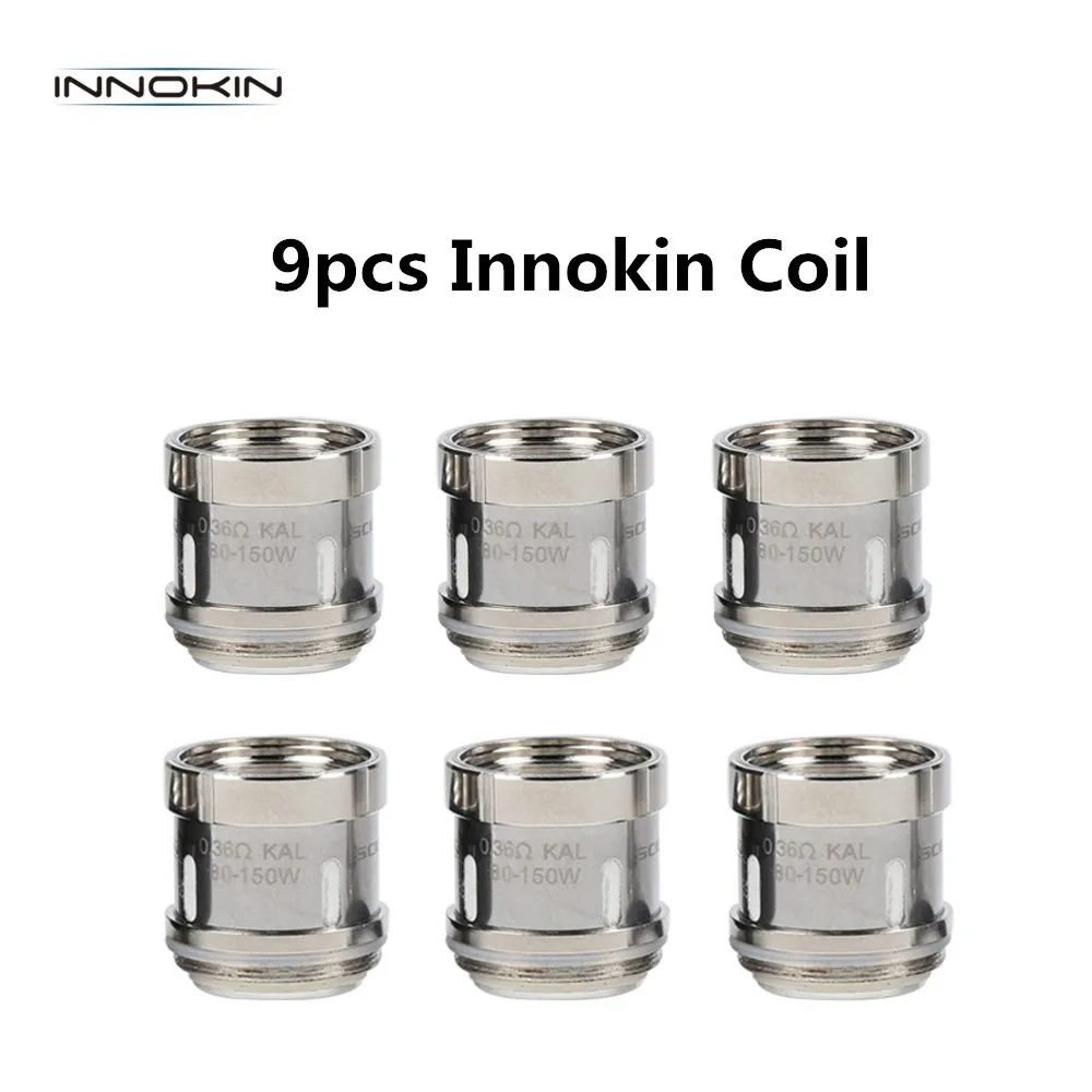 9 шт. катушка Innokin Vape 0.36ohm Scion четырехъядерный 0.15ohm Plexus сетчатая головка для Tank