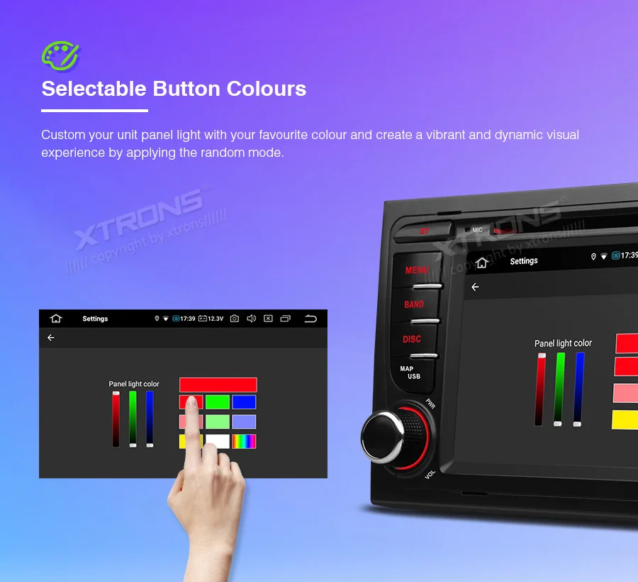 Clearance XTRONS 7" Android 9.0 Octa Core 4GB RAM 32GB ROM Car DVD Player GPS Navigation for Audi A4 S4 B6 B7/RS4 2002-2008 for SEAT Exeo 10