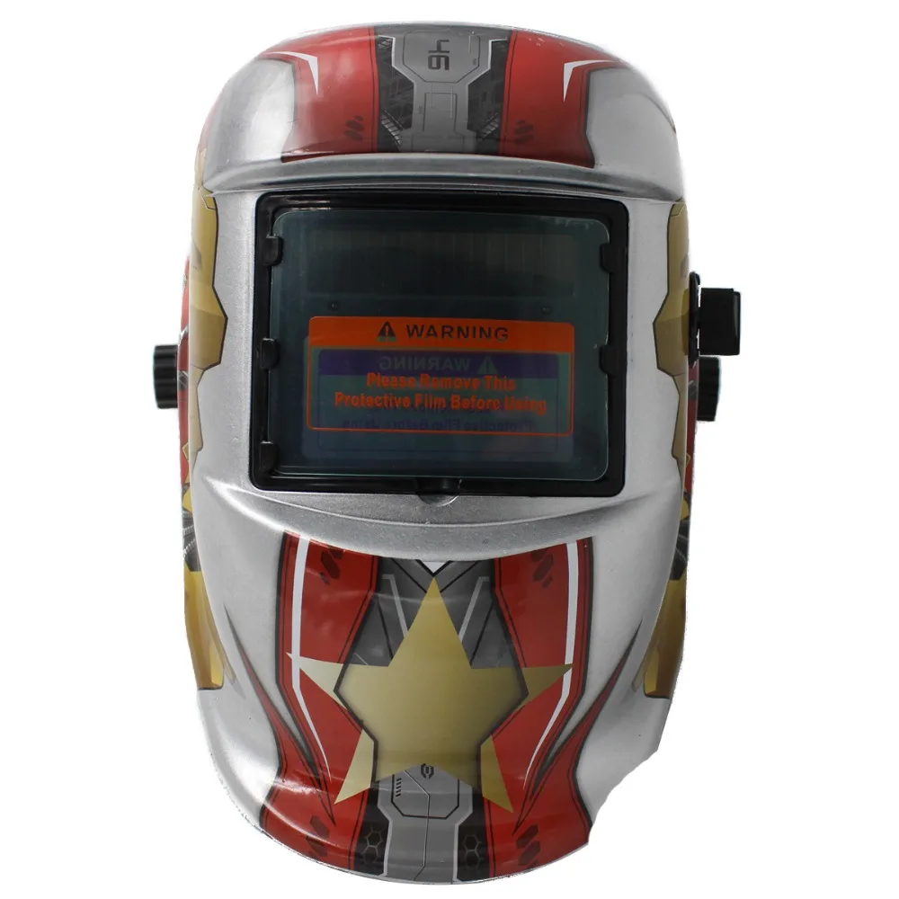 

Mayitr Solar Auto Darkening Welding Helmet Electric Grinding Welding Mask Welder Cap Eyes Protective Welding Machine