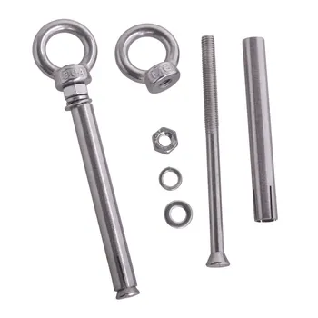 

M6x100mm 304 Stainless Steel Ring Internal Expansion Lifting Expansion Eyebolt Pack of 2