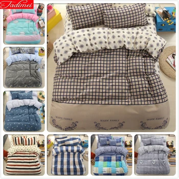 

2019 New Soft Cotton Duvet Cover 3/4pcs Bedding Set Single Twin Queen Full Double Super King Big Size Bed Linen Adult Kids Child