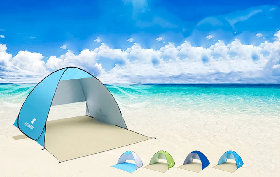 Автоматическая палатка Корабль из RU пляж палатка 2 человек палатки мгновенных Pop Up открыть Anti UV брезентовые палатки открытый Sunshelter