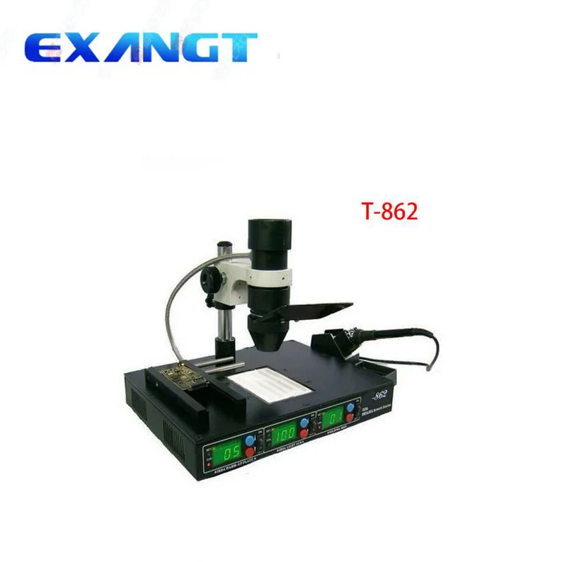 PUHUI T862 IRDA инфракрасная bga машина для переделки BGA SMD SMT станция распайки Лидер
