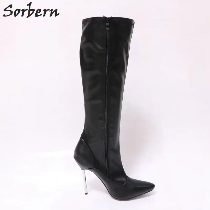 ladies designer knee high boots
