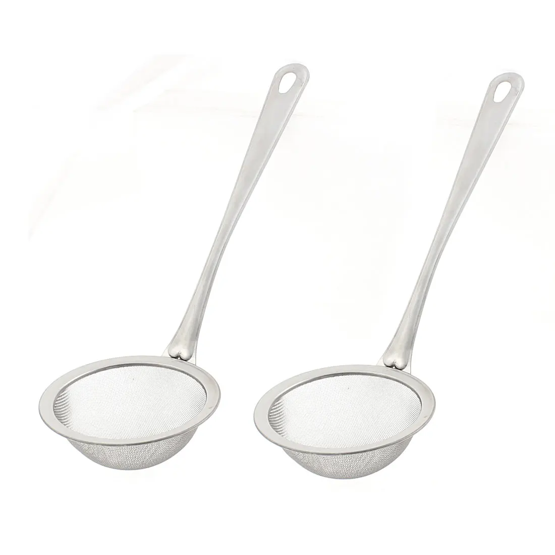 UXCELL Stainless Steel Mesh Sieve Ladle Strainer 30Cm Length 2Pcsin