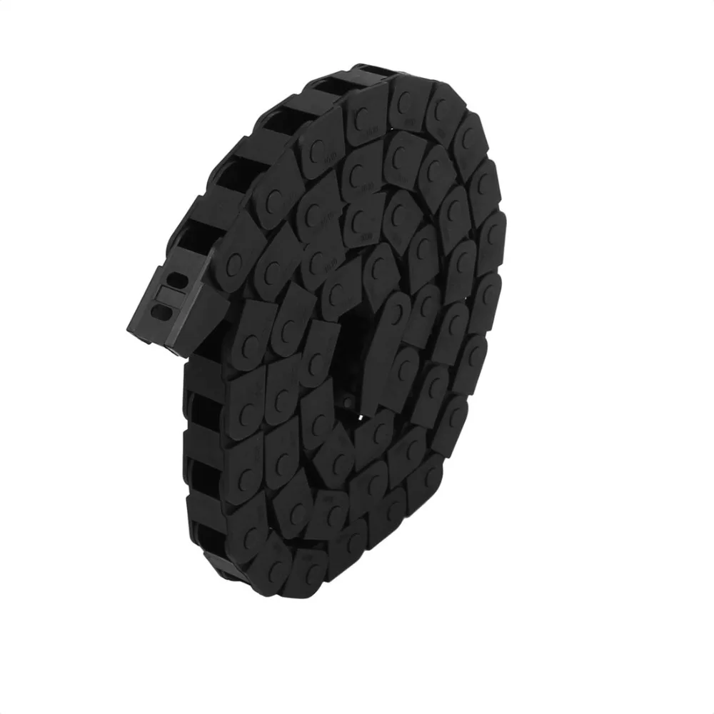 

UXCELL 1Pcs 1M Plastic Open Type Towline Cable Carrier Drag Chain 10mm x 10mm CNC Machine Tools Transmission Chains Hardware