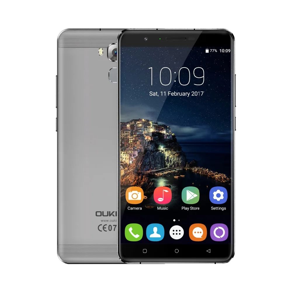 Oukitel U16 Max Android 7 0 мобильный телефон 6 "1280*720 MTK6753 Восьмиядерный 3g Оперативная