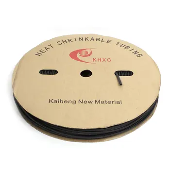 

Uxcell Od 4Mm 600V 125C 200M 656Ft Length 2:1 Black Wire-Insulation Heat Shrink Tube Pipe . | 10m | 15m | 200m | 3m | 5m