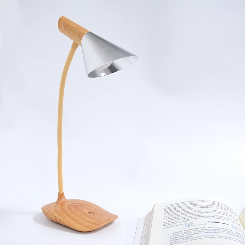 

Vintage Flexible USB Clipper Clip on Adjustable Multi-Angles LED Lamp Eye Protection Reading Light Table Lamp 3 Mode Desk Light