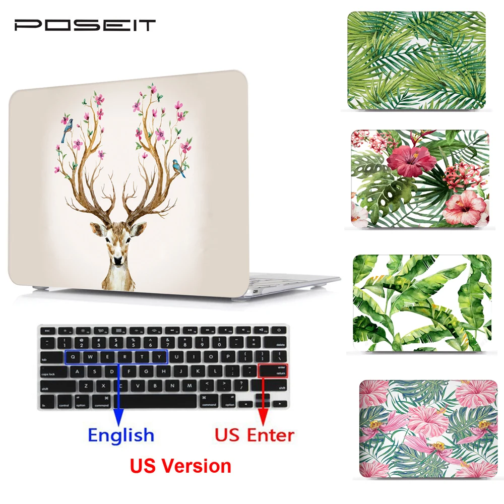 High quality printing Hard Cover Case Silicone Keyboard Cover For font b Apple b font font