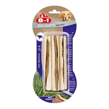 

8in1 DELIGHTS Beef палочки с говядиной для мелких и средних собак (13cm)