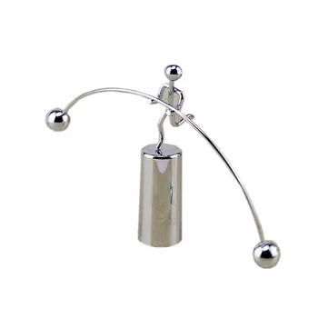 

Creativity One Foot Two Feet Balance Ball Swing Weight Lifting Small Iron Man Decompression Tricky Toy Balance Villain Up Tumble