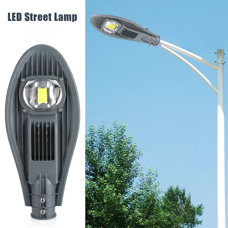 

30W/50W LED Street Light IP65 Waterproof Outdoor Garden Yard Lamp Plaza Landscape Pole Light Spotlights Wall Lamp