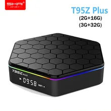 H96 T95Z Plus Smart Andorid TV BOX 7.1 OS Set top box 2GB 16GB 3GB 32GB Amlogic S912 T95Z+ Octa Core 2.4G/5GHz WiFi BT4.0 4K 10pcs amlogic s912 android 7 1 tv box t95z plus 2gb 3gb 16gb 32gb octa core dual wifi smart t95z plus set top tv box pk h96 pro