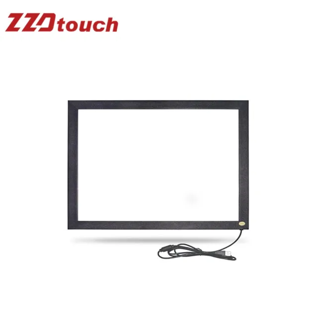 ZZDtouch 19 inch 16:10 infrared touch screen 2 points ir touch frame wide touch screen overlay kit