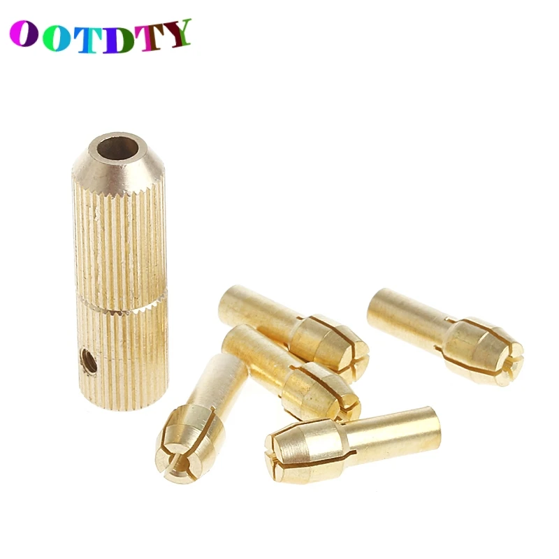 

0.5-3.0mm Micro Twist Hand Drill Kit Chuck Electric Drill Bit Collet