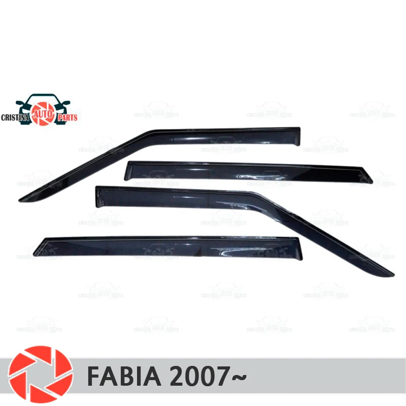 Дефлектор окна для Skoda Fabia 2007 ~ дефлектор от дождя защита грязи Стайлинг