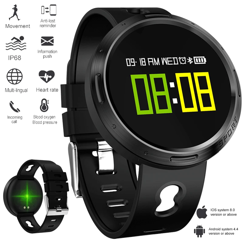 Smart wristband Color OLED Waterproof tuch screen Smart Bracelet Heart Rate Monitor Pedometer Fitness Blood Pressure Watch Band Smart wristband Color OLED Waterproof tuch screen Smart Bracelet Heart Rate Monitor Pedometer Fitness Blood Pressure Watch Band