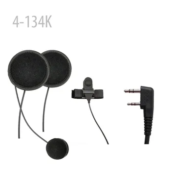 

4-134K Full Face Moto Motorcycle Bike Helmet Earpiece Headset Mic Microphone for PX-358, PX-555,PX-666