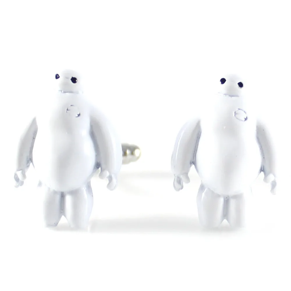 

Baymax Cuff Links Movie Character Big Hero Baymax Cufflinks Father's Day Gift Cuff Links Birthday Gifts Cuff Links