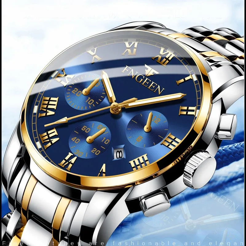 2019 New Gold Stainless Steel Quartz Watches Men Fashion Men Watches Top Brand Luxury Man Watch Waterproof relogio masculino 2019 New Gold Stainless Steel Quartz Watches Men Fashion Men Watches Top Brand Luxury Man Watch Waterproof relogio masculino