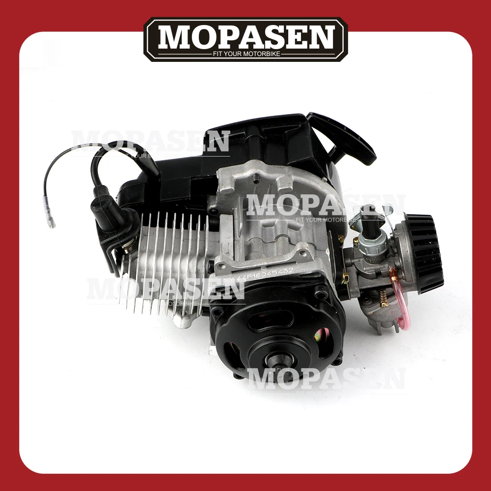 

2 Stroke Engine Motor with Gear Box for 47cc 49cc 50cc Mini Pocket Bike Gas G-Scooter ATV Quad Bicycle Dirt Pit Bikes Motor Part
