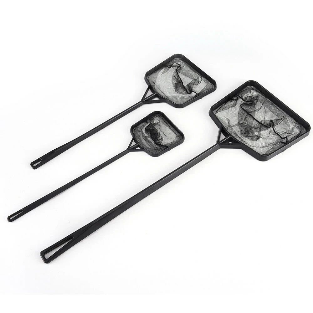 3 Szie Square Shrimp Goldfish Fish Net Aquarium Fish Tank Pond Landing