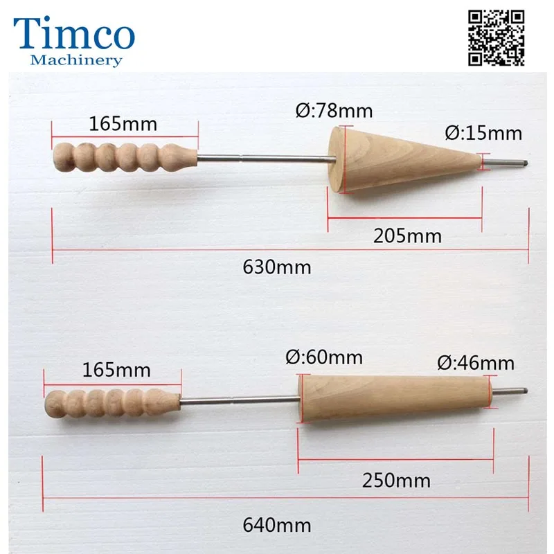 TIMCO коммерческий конус мороженого чайник дымоход торт рулоны печь полый хлеб машина