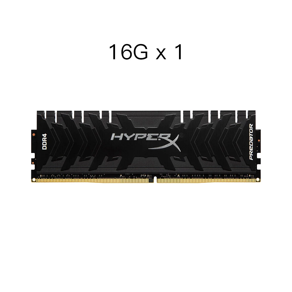 

Kingston Original HyperX Predator 16GB Memory Ram DDR4 3000MHz High Speed 1.35V DIMM 288-Pin Gaming Memory Ram for PC Desktop