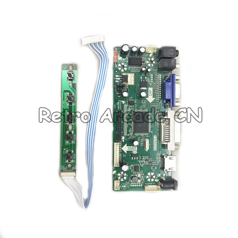 US $332.50 Driver1up with setting keyboard for arcade game cabinet machine 17 inch LCD displaymonitor