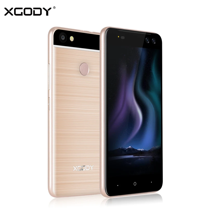 

XGODY D28 3G Dual Sim Smartphone 5.5 Inch Android 7.0 Mobile Phone MTK6580 Quad Core 1GB 16GB Cellphone 2500mAh GPS 5MP Celular