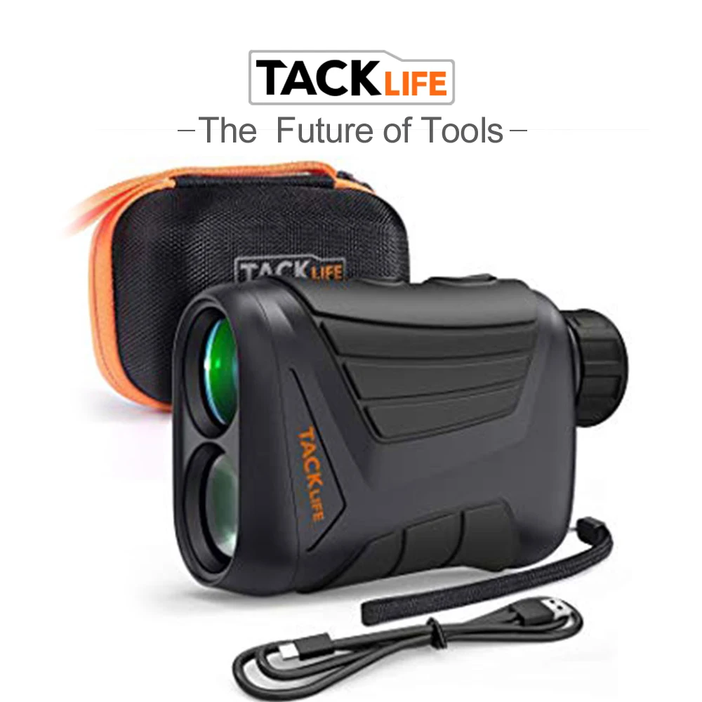 

TACKLIFE Outdoor Using - MLR01 Laser Range Finder 7X Range/Speed/Scanning Mode USB Charging for Hunting Hiking Range Finder