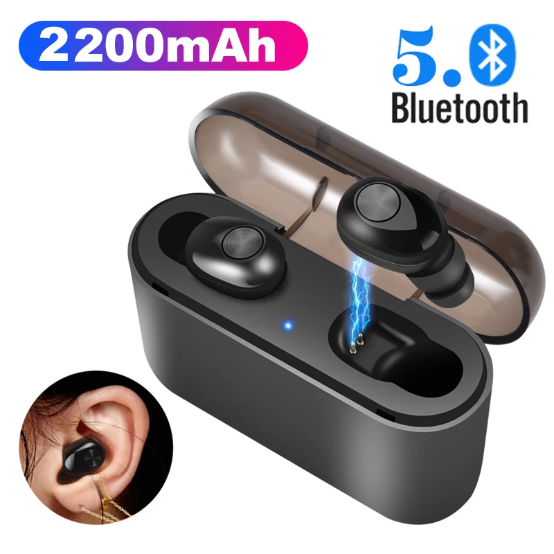 BL1 Bluetooth 5,0 беспроводные наушники TWS спортивные наушники Handsfree Наушники для телефонов наушники-вкладыши футляр для наушников для телефона