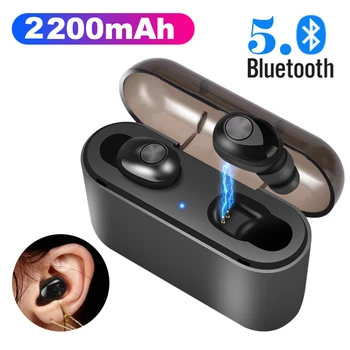 

BL1 Bluetooth 5.0 Wireless Earphone TWS Sport Headphones Handsfree Ear Phones Earbuds Headset Earbud Earphones Case For Phone