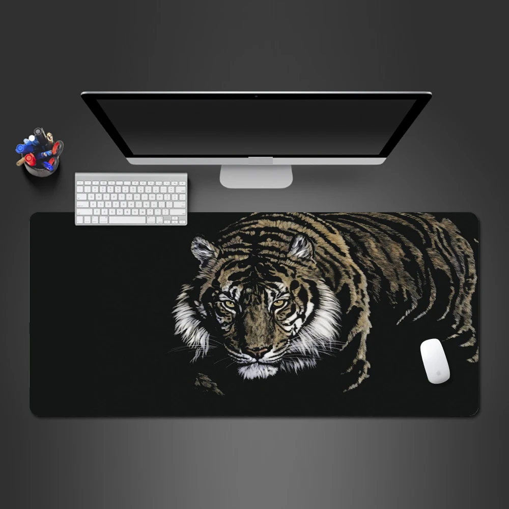 

Ferocious Tiger Mouse Pad Rubber Washable Wot Game Pad Pro Premium Office Computer Keyboard Mouse Desk Mats Christmas gifts