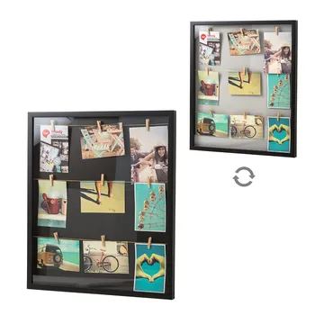 

Balvi-Frame multiple Woody x9 black
