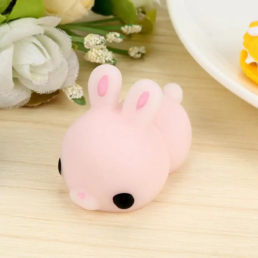Cute Mochi Squishy Cat Squeeze Healing Fun Kids Kawaii Toy Stress Reliever Decor IUNEED TOY ...